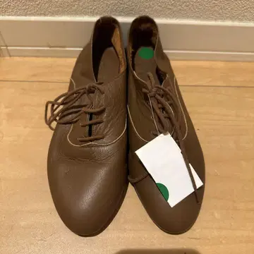 미사용 새상품! American apparel 브라운 신발