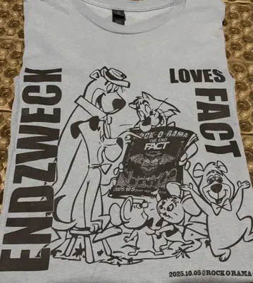 endzweck 티 FACT T셔츠 ROCK A RAMA