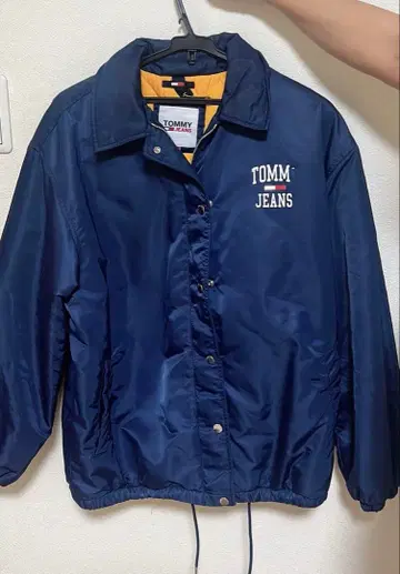 TOMMY JEANS 나일론 자켓 XS 네이비