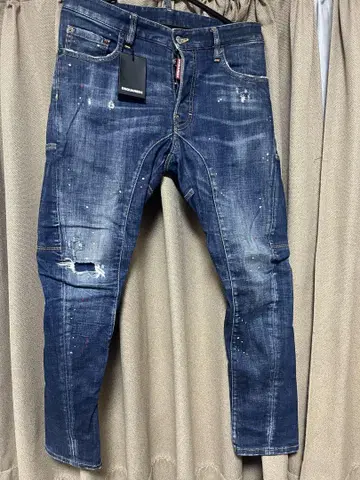 DSQUARED2 다크 블루 데님