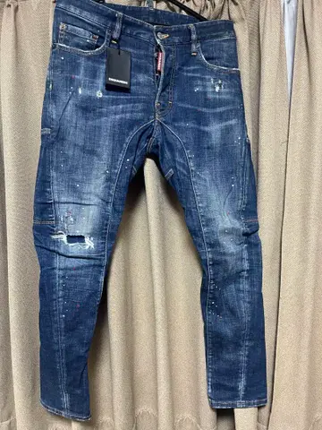 DSQUARED2 다크 블루 데님