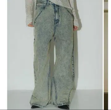 [ knuth Marf ] low rise denim pants 데님