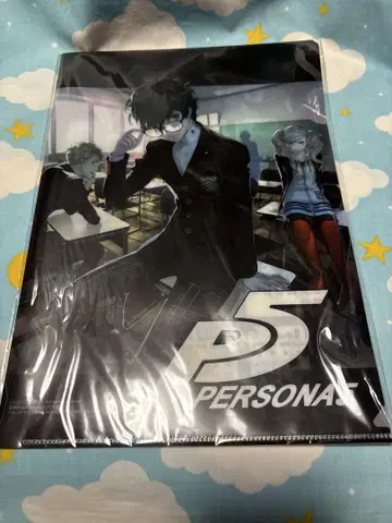 페르소나 5 페르소나 매거진 부록 클리어 파일