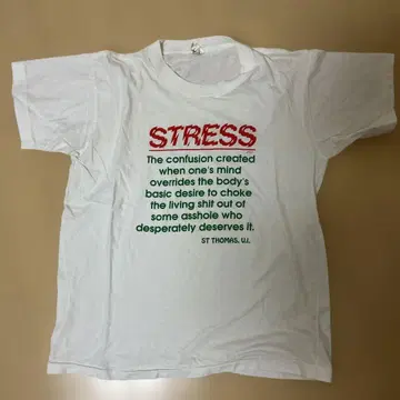 80-90s STRESS T shirts 빈티지