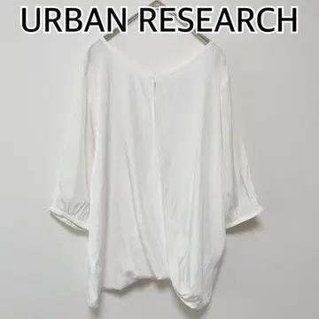 URBAN RESEARCH 어반 리서치 화이트 긴팔 블라우스