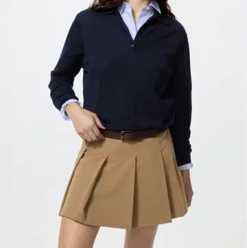 UNIQLO 플리츠 스코트