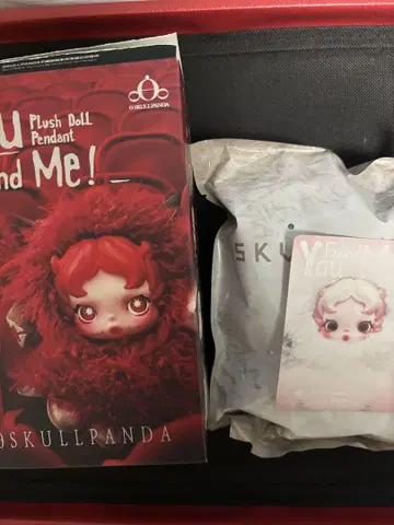 SKULLPANDA You and Me 봉제 인형