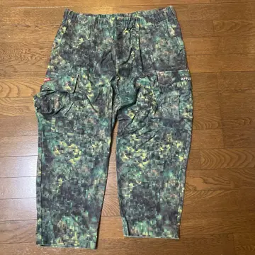 applebum raidback fabric 픽셀 카모 카고 팬츠