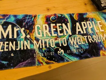 Mrs. GREEN APPLE 젠진 라이브 타월