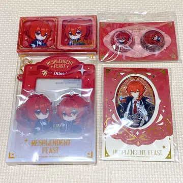 딜루크 사진 프레임 스탬프 배지 세트 원신