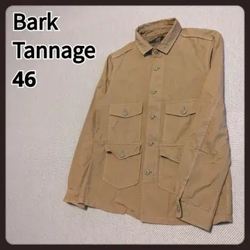 바크 태니지 셔츠 자켓 46 Bark Tannage