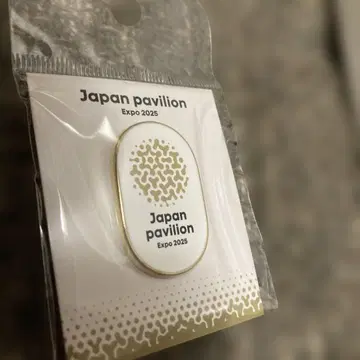 Japan pavilion Expo 2025 핀 배지