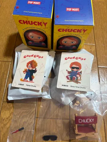 공식 정품 팝마트 처키 피규어 2종 세트