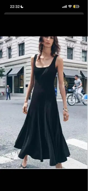 ZARA 슬리브리스 롱 원피스