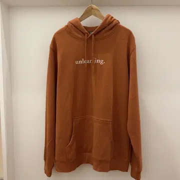 EVIDENCE unlearning 후드티 오렌지