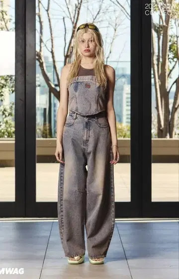 [ 새상품급 ] JIMWAG Denim bustier&pants
