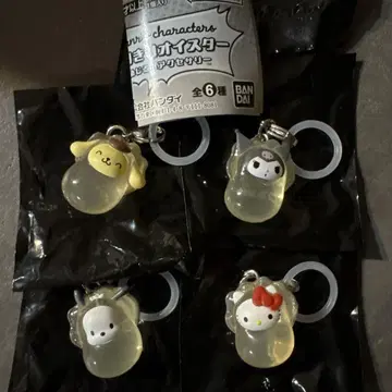 산리오 메지루시 액세서리 오이스터 4개 세트
