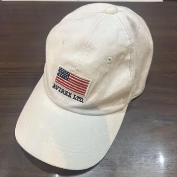 AVIREX 미국 국기 자수 캡