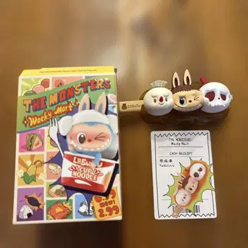 러브브 THE MONSTERS Wacky Mart 팝마트