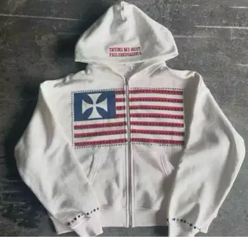 USS zip hoodie opium y2k 후드티
