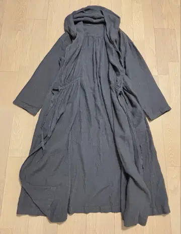 nest Robe 린넨 카슈쿨 원피스 후드 네스트로브