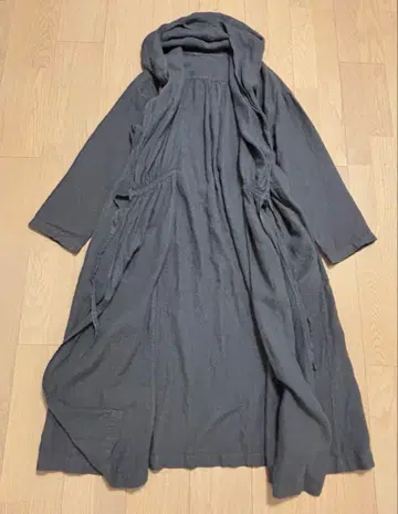 nest Robe 린넨 카슈쿨 원피스 후드 네스트로브