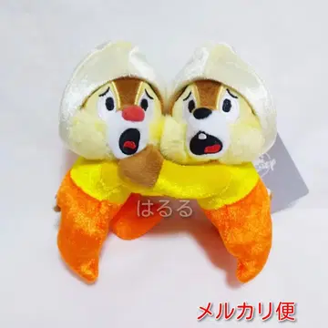 디즈니 할로윈 칩 앤 데일 봉제 인형 키링 유령