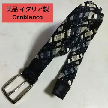 새상품급 Orobianco 오로비안코 메쉬 망사 벨트 인트레차트