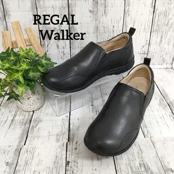 거의 미사용 REGAL Walker 천연 가죽 워킹 컴포트 슈즈