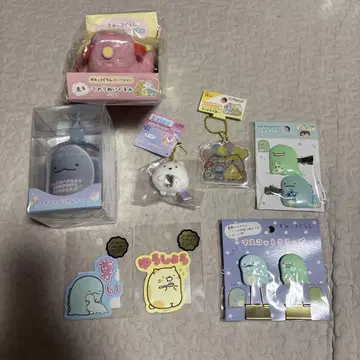 스미코구라시 스미코 봉제 인형 헤어 클립 키링