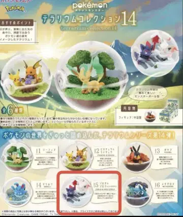 포켓몬 테라리움 컬렉션 14 조로아 & 비취 조로아 (투명 공 없음)