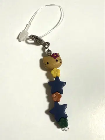 초레어 레트로 키티 별 모양 스트랩