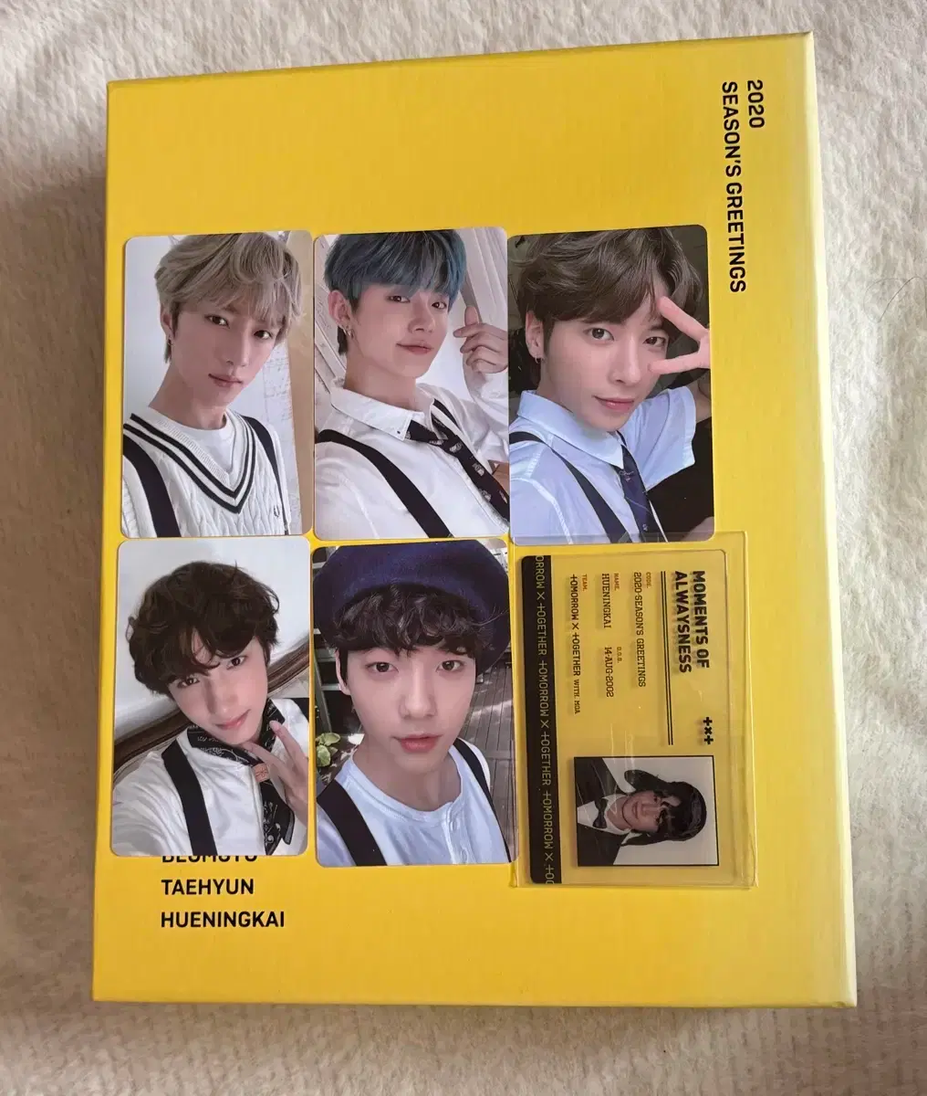 (Lowest Price) TXT 2020 Season's Greetings (Simply Unsealed) Full Set