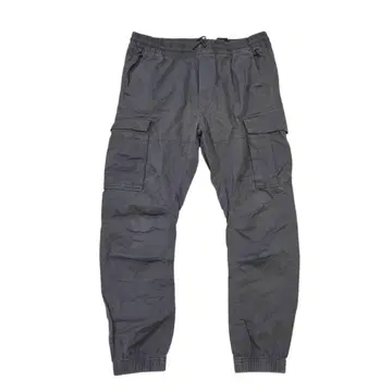 H&M 슬림핏 카고 조거 팬츠 (L) 그레이 계열 밀리터리 계열