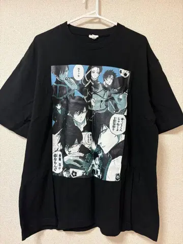 블루 록 전시회 T셔츠 이토시 린