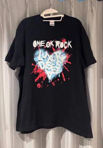 ONE OK ROCK LUXURY DISEASE 티셔츠 XL 하트