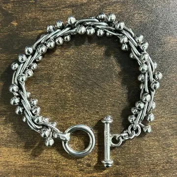 멕시코제 MEXICO 22cm VINTAGE DNA 팔찌 925