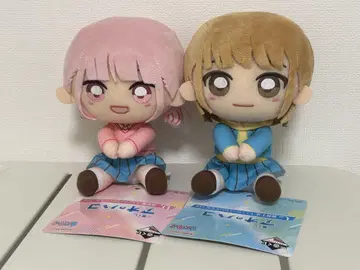 제일복권 푸른상자 쵸코놋코 봉제 인형 치나츠 & 히나 세트
