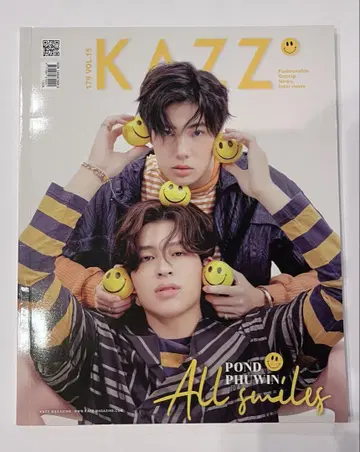 KAZZ Vol. 13 Pond Phuwin 표지
