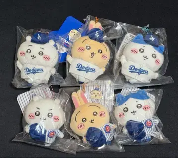 치이카와 MLB 다저스 컵스 마스코트 전 6종 세트 컴플리트