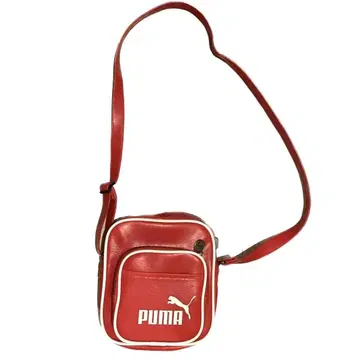 빈티지 puma 숄더백 빨간색