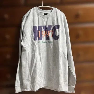 OnlyNY NYC 1997 맨투맨 L 그레이