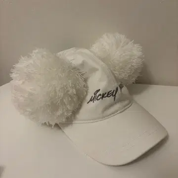 미키마우스 폼폼 캡