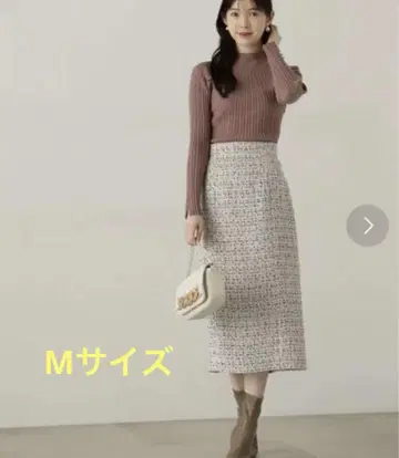 PROPORTION BODY DRESSING 트위드 스커트/Msize