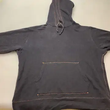 Paul Smith 다크 그레이 후드 부착 후드티 L