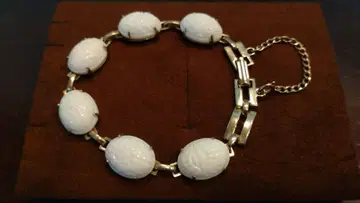 중고 앤티크 스카라베 조각 팔찌