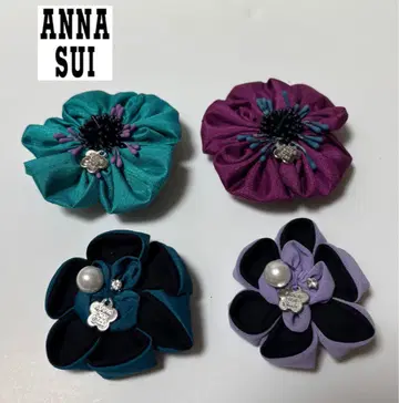 [ 미사용 ] ANNA SUI mini 헤어 클립 세트 묶음 판매