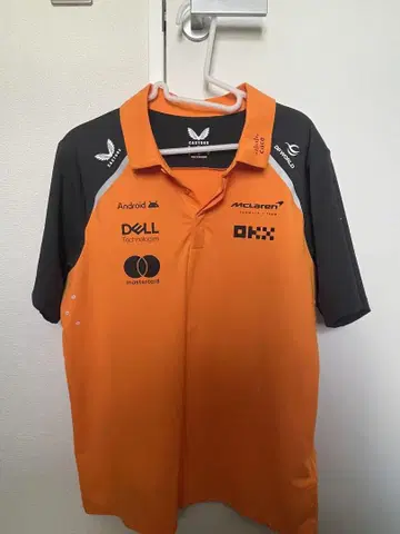 2025 맥라렌 F1 팀 피케 셔츠 사이즈 S
