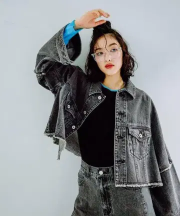 LEPSIM 렙심 리메이크 숏 G 재킷 F
