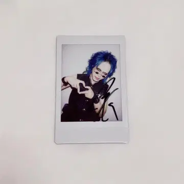 R 히로타카 친필 사인 폴라로이드